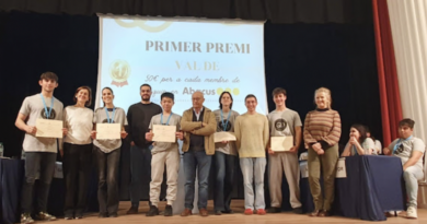 L’alumnat de primer de batxillerat D guanya el  Gran Debat